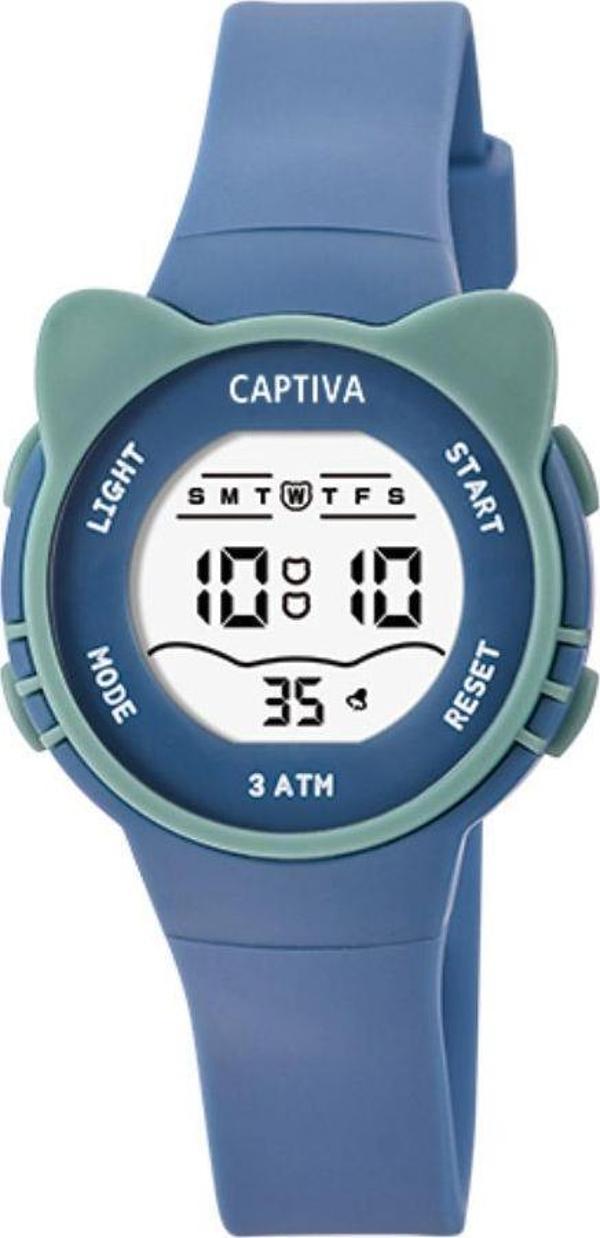 Captiva Digital 3 Atm Suya Dayanıklı Işık+Alarm+Kronometre+Takvimli Çoçuk Kol Saati CP.YN.25.13 - Image 1