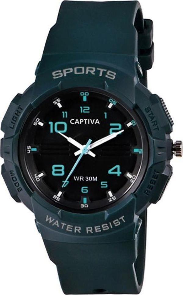 Captiva 30 mt Suya Dayanıklı Analog Silikon Kordonlu Çoçuk Kol Saati CP.YN.25.16 - Image 1