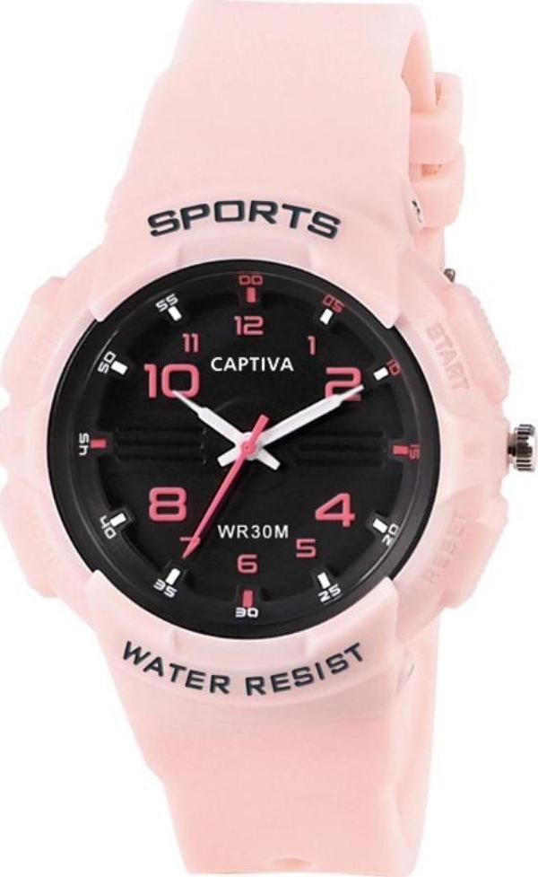 Captiva 30 mt Suya Dayanıklı Analog Silikon Kordonlu Çoçuk Kol Saati CP.YN.25.17 - Image 1