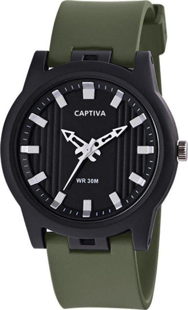 Captiva 30 mt Suya Dayanıklı Analog Silikon Kordonlu Çoçuk Kol Saati CP.YN.25.23 - Image 1