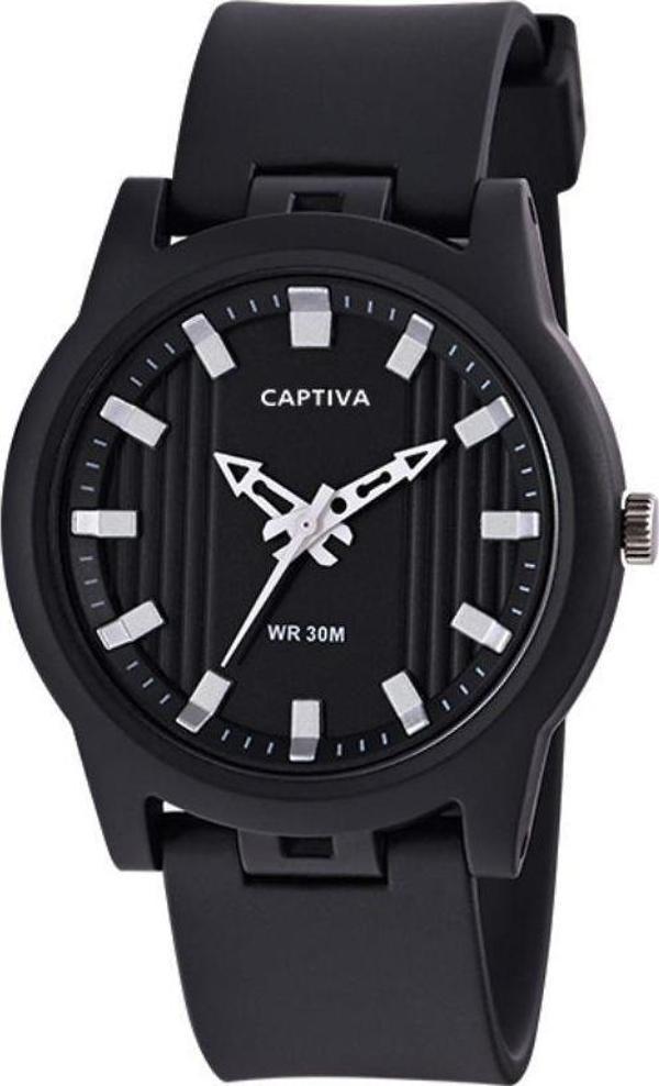 Captiva 30 mt Suya Dayanıklı Analog Silikon Kordonlu Çoçuk Kol Saati CP.YN.25.22 - Image 1