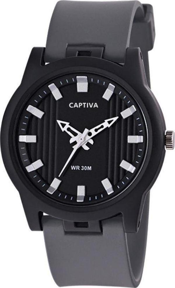 Captiva 30 mt Suya Dayanıklı Analog Silikon Kordonlu Çoçuk Kol Saati CP.YN.25.25 - Image 1