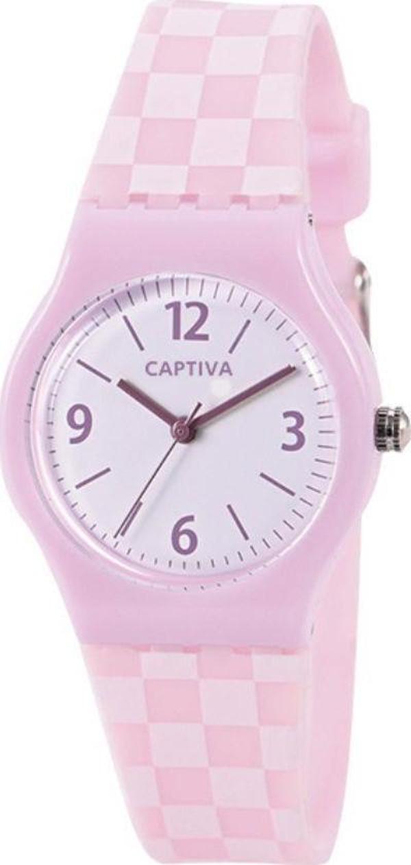 Captiva 30 mt Suya Dayanıklı Analog Silikon Kordonlu Çoçuk Kol Saati CP.YN.25.28 - Image 1
