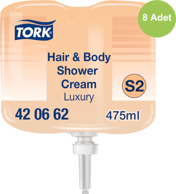 Tork Luxury Argan Yağlı Saç ve Vücut Sıvı 475 Ml. x 8 Adet (420662) - Image 1