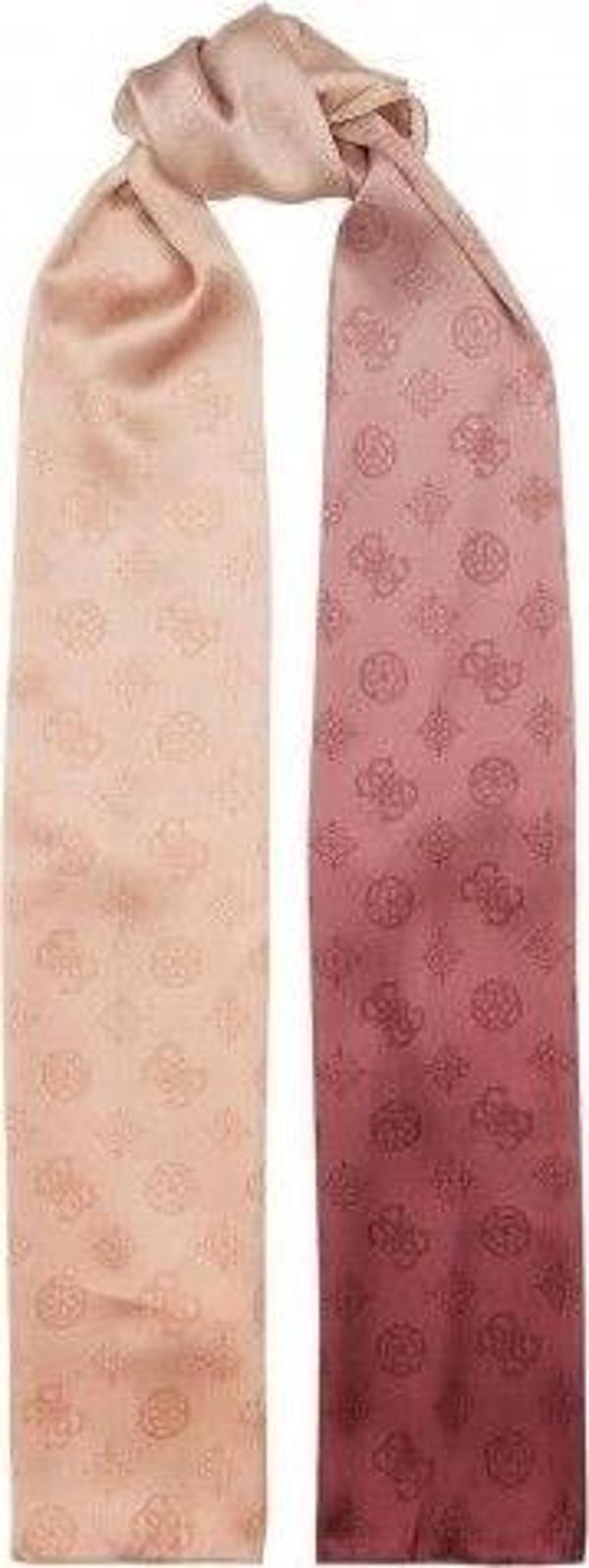 Guess Kadın Bej Cresidia Jakarlı Şal 90x190 - Image 1