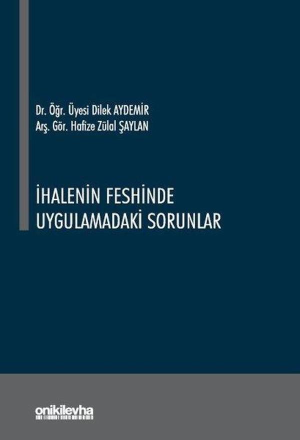 İhalenin Feshinde Uygulamadaki Sorunlar - On İki Levha Yayıncılık - Image 1