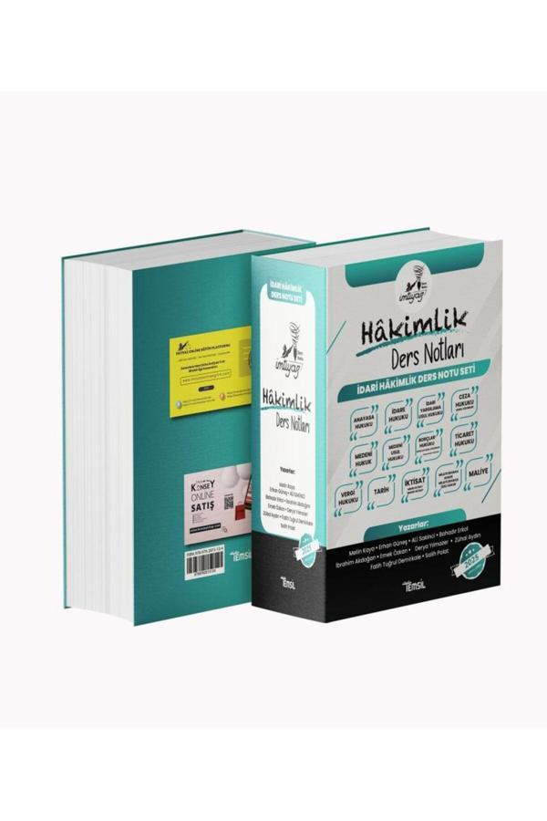 Temsil Kitap İmtiyaz İdari Hâkimlik Ders Notları Seti 2025 - Temsil Kitap - Image 1