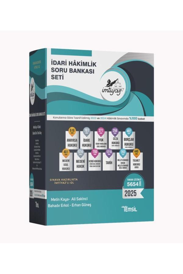 Temsil Kitap İmtiyaz İdari Hâkimlik Soru Bankası Seti 2025 - Temsil Kitap - Image 1