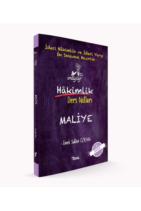 Temsil Kitap İmtiyaz Maliye Ders Notları ( İdari Hâkimlik Sınavı Ve İyös Sınavına Hazırlık) - Temsil Kitap - Image 1
