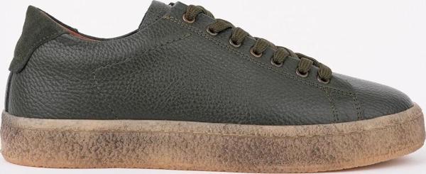 Muggo THOMAS Bağcıklı Hakiki Deri Erkek Günlük Sneaker Spor Ayakkabı - Image 1