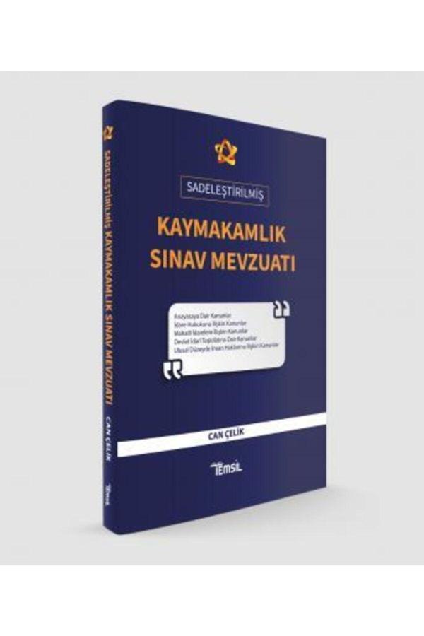 Temsil Kitap Sadeleştirilmiş Kaymakamlık Sınav Mevzuatı - Temsil Kitap - Image 1