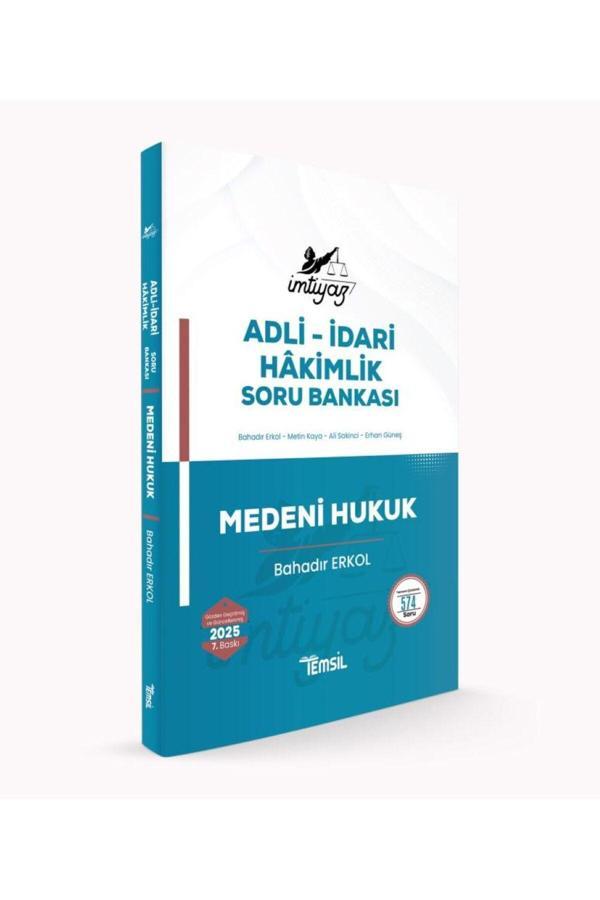 Temsil Kitap İmtiyaz Adli - İdari Hakimlik Medeni Hukuk Soru Bankası - Temsil Kitap - Image 1