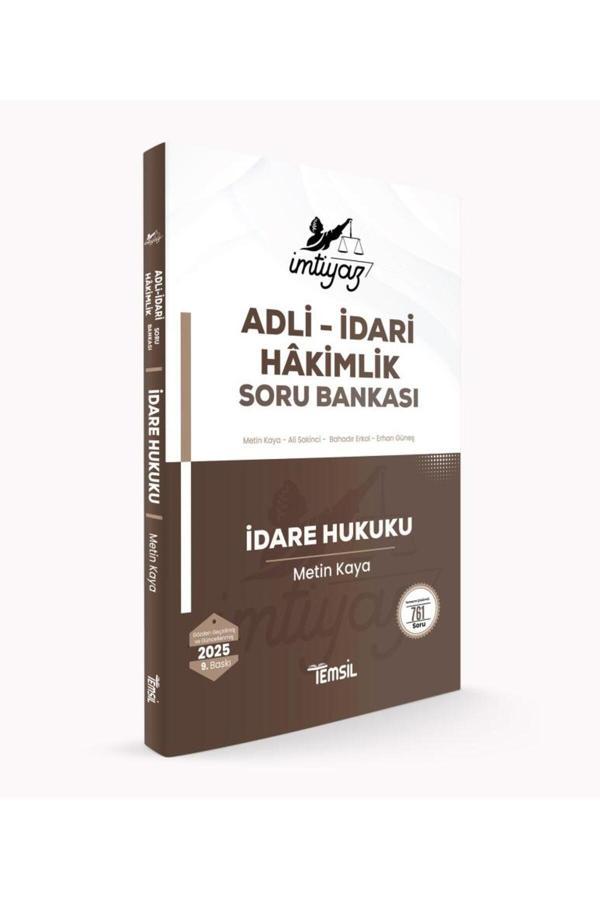 Temsil Kitap İmtiyaz Hakimlik İdare Hukuku Soru Bankası - Temsil Kitap - Image 1