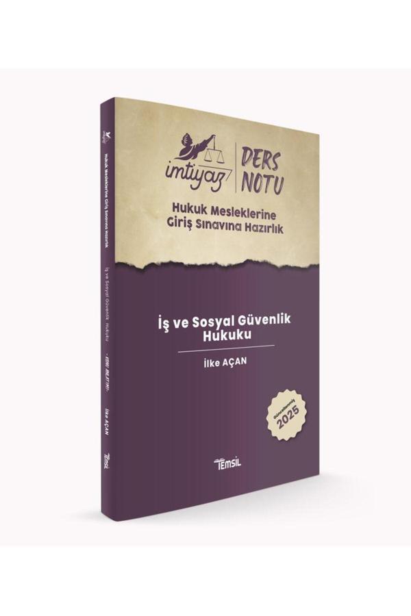 Temsil Kitap İmtiyaz Hmgs İş Ve Sosyal Güvenlik Hukuku Ders Notu - Temsil Kitap - Image 1