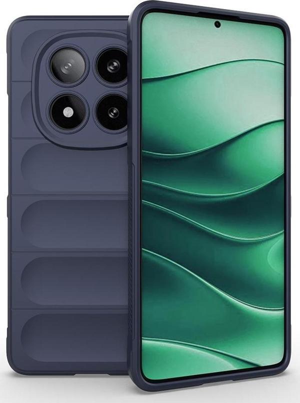 Xiaomi Poco X7 Kılıf Esnek TPU Oyuklu Arka Yüzey Tasarımlı Etnik Silikon Kapak - Image 1