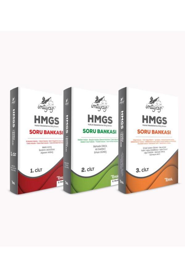 Temsil Kitap İmtiyaz Hmgs Soru Bankası 3 Cilt ( Hukuk Mesleklerine Giriş Sınavlarına Hazırlık ) - Temsil Kitap - Image 1