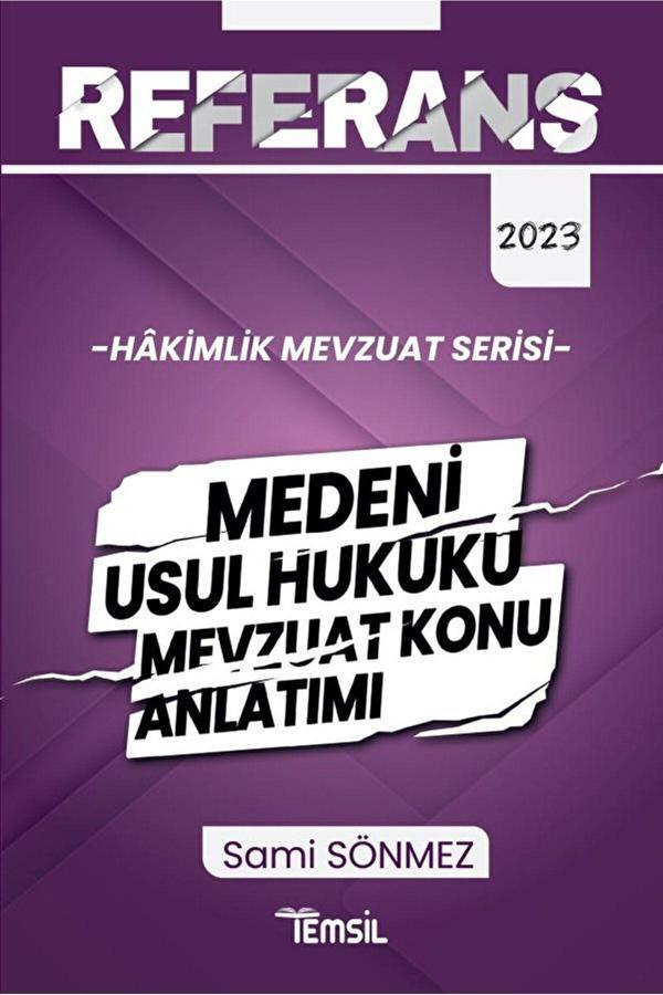 Temsil Kitap Referans Mevzuat Serisi Hakimlik Medeni Usul Hukuku Mevzuat Konu Anlatımı / 9786256416482 - Temsil Kitap - Image 1