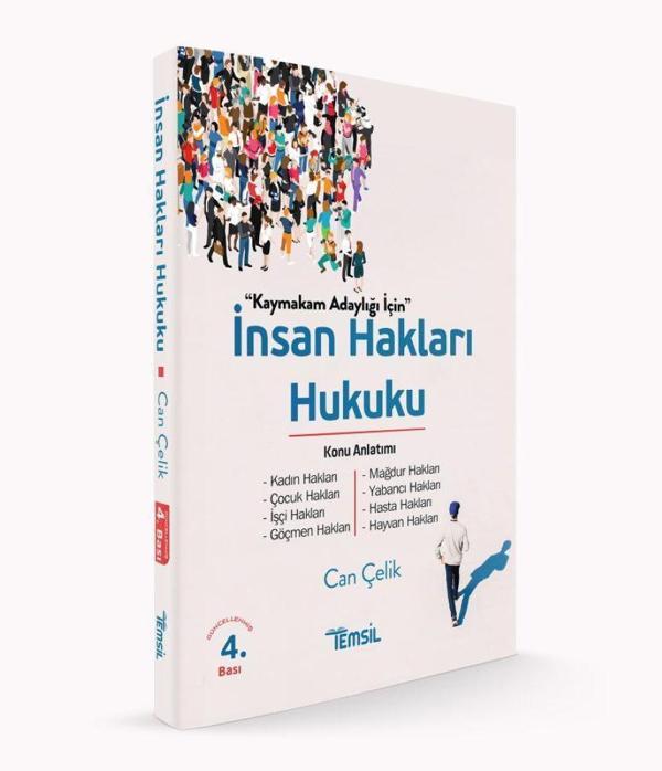 Temsil Kitap İnsan Hakları Hukuku Konu Anlatımı / Can Çelik / 9786057183224 - Temsil Kitap - Image 1