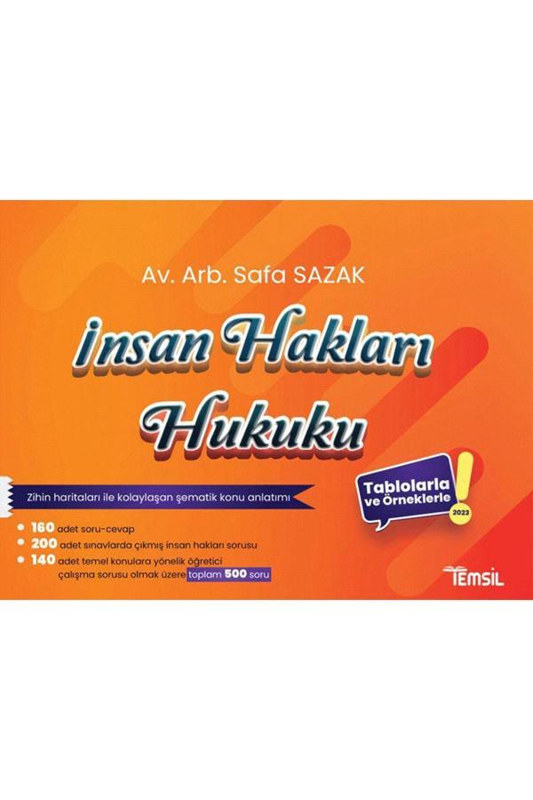 Temsil Kitap İnsan Hakları Hukuku ( Tablolarla Ve Örneklerle Konu Anlatımı ) - Temsil Kitap - Image 1