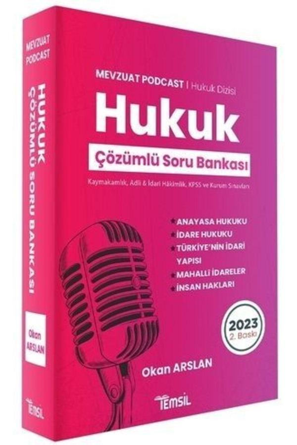 Temsil Yayınları 2023 Kaymakamlık Hakimlik Kpss A Grubu Hukuk Mevzuat Podcast Soru Bankası Çözümlü 2. Baskı - - Temsil Yayınları - Image 1