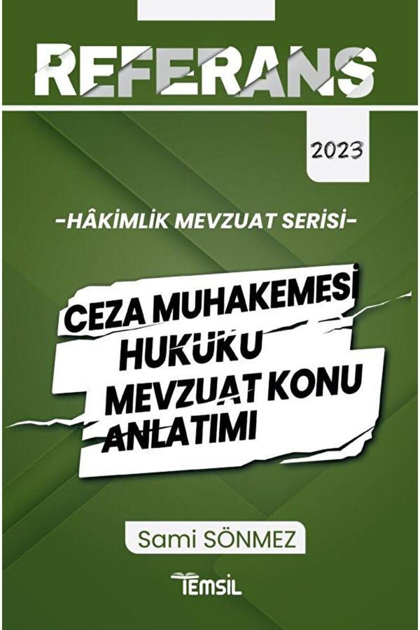 Temsil Kitap Hakimlik Ceza Muhakemesi Hukuku Mevzuat Konu Anlatımı / Sami Sönmez / 9786256416475 - Temsil Kitap - Image 1