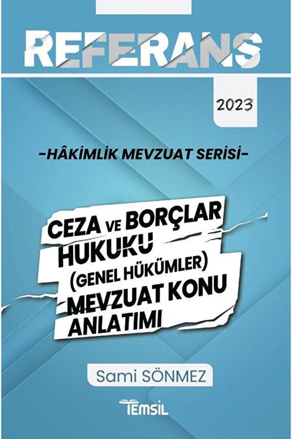 Temsil Kitap Referans Mevzuat Serisi Hakimlik Ceza Ve Borçlar Hukuku (Genel Hükümler) Mevzuat Konu Anlatımı - Temsil Kitap - Image 1