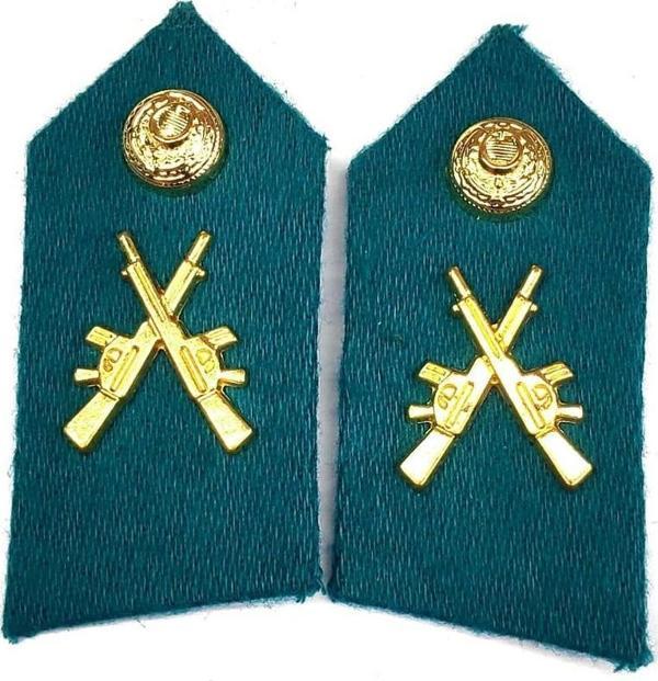 HARİCİ SUBAY PİYADE SPOLET - YAKA İŞARETİ - Image 1