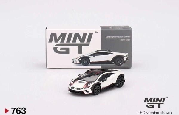 Mini GT 1:64 Lamborghini Huracán Sterrato – Beyaz (Bianco Asopo) Model Araba - Image 1