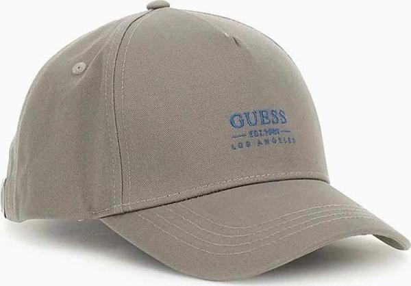 Guess Erkek Gri London Logolu Beyzbol Şapkası - Image 1