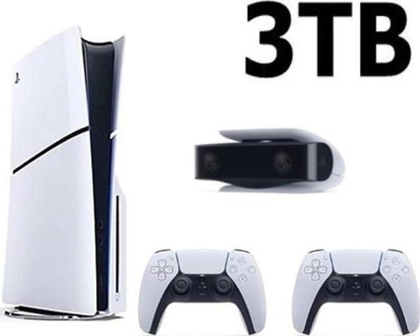 Playstation 5 Slim Cd Edition 3TB +2.Dualsense Kol +Kamera - Image 1