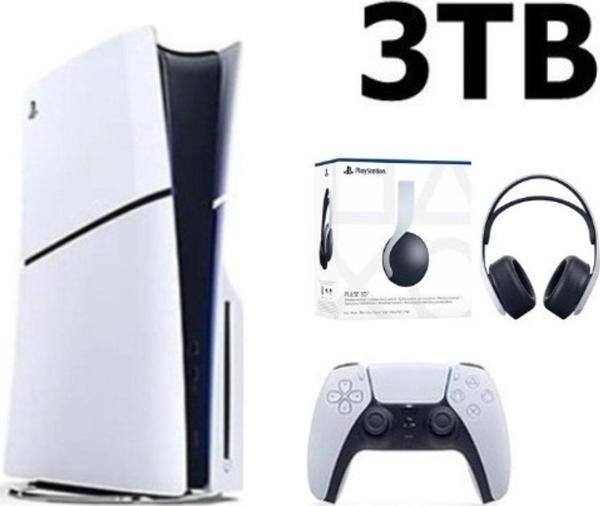 Playstation 5 Slim Cd Edition 3TB +3D Plus Kulaklık - Image 1