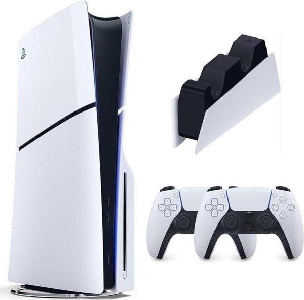 Sony Playstation 5 Slim CD'Lİ +2.Dualsense + Şarj İstasyonu Oyun Konsolu - Image 1