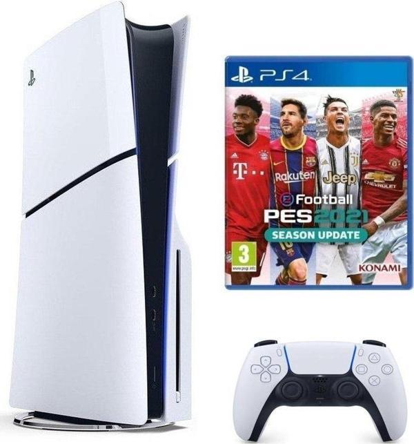 Sony Playstation 5 Slim CD'Lİ Edition + PES21 OYUN CD'Sİ - Image 1