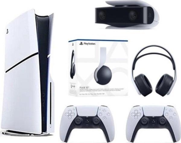 Sony Playstation 5 Slim CD'Lİ Edition +2.Dualsense+ PS5 KAMERA +3D PLUS KULAKLIK - Image 1