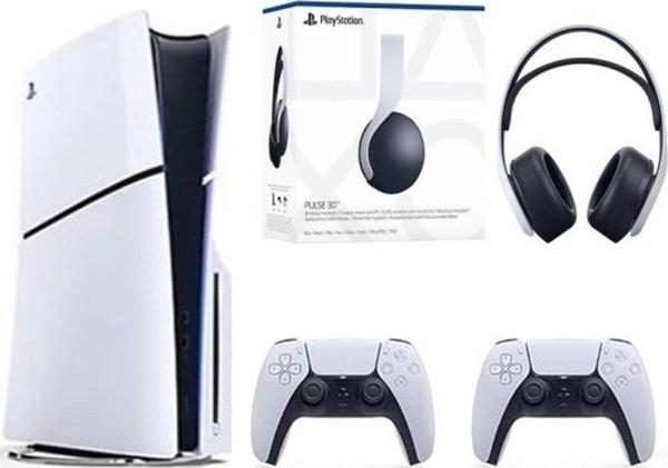 Sony Playstation 5 Slim CD'Lİ Edition +2.Dualsense+3D PLUS KULAKLIK - Image 1