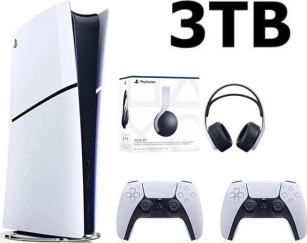 Sony Playstation 5 Slim Dijital Edition 3 TB +2.Dualsense+3D PLUS KULAKLIK - Image 1