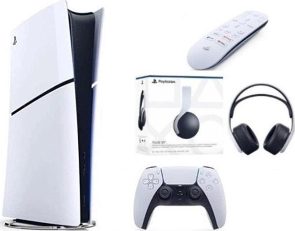 Sony Playstation 5 Slim Dijital Edition+Media kumanda +3D PLUS KULAKLIK - Image 1