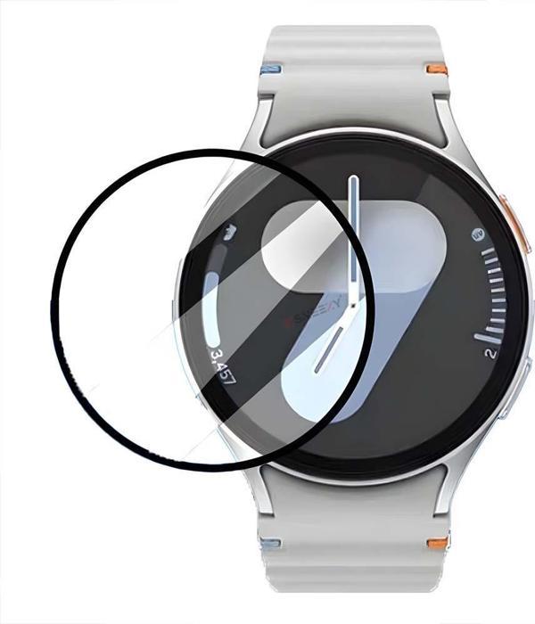 Samsung Galaxy Watch 7 40mm Uyumlu Ekran Koruyucu Polymer Temperli Nano 0.5 mm Watch Ekran Koruyucu - Image 1