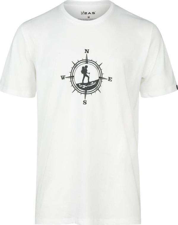 2AS Alex Baskılı Erkek Sıfır Yaka T-Shirt - Image 1