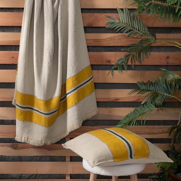 Sarev Manarola Throw Bej - Image 1
