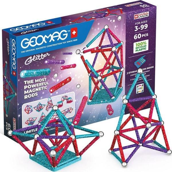 Geomag Glitter Recycled 60 - Image 1