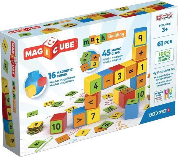Geomag Magicube Math Building RE Clips 61 - Image 1