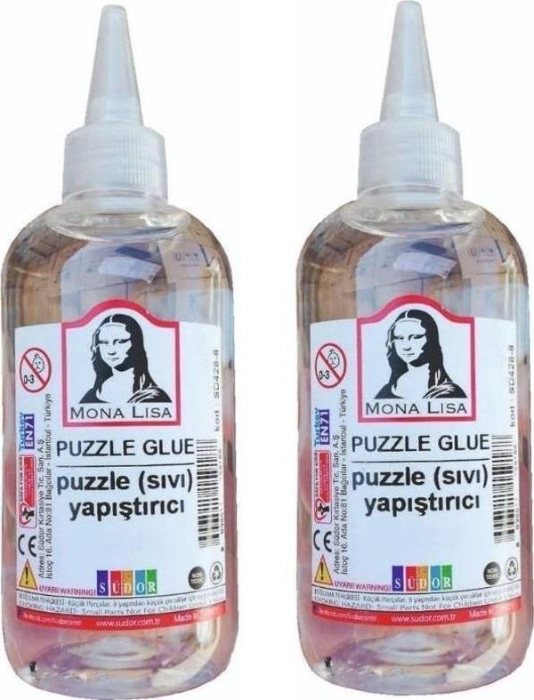 Puzzle Yapıştırıcısı 250 ml 2 Adet Monalisa Pazıl Yapıştırıcısı 2 Adet - Image 1