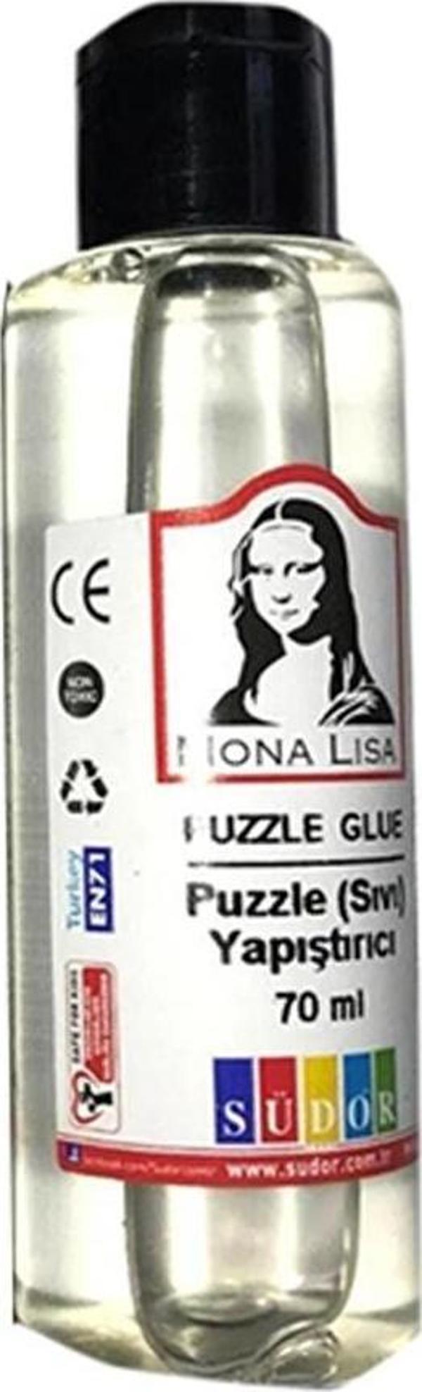 Puzzle Yapıştırıcısı 70 ml 1 Adet Monalisa Pazıl Yapıştırıcısı 1 Adet Südor Sıvı Puzzle Yapıştırıcısı - Image 1