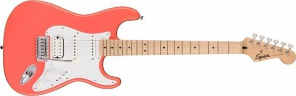 Squier FSR Sonic Stratocaster Akçaağaç Klavye WPG Tahitian Coral Elektro Gitar - Image 1