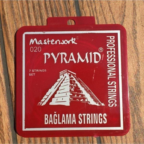 Master Music Pyramid Uzun Sap Bağlama Teli 0.20 - Image 1