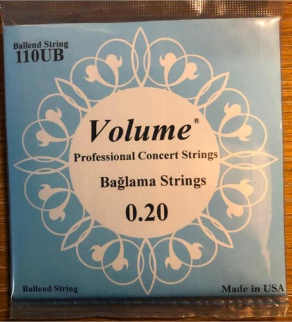 Master Music Uzun Sap Boncuklu Bağlama Teli 0.20 Alithestereo - Image 1