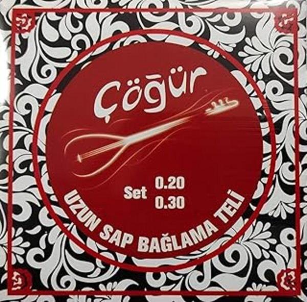 Master Music Maria Çöğür Cgr20 Uzun Sap Saz Teli 0.20 Takım Bağlama Teli - Image 1