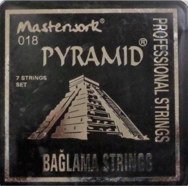 Master Music Piramit Marka / Bağlama - Kısa Sap - Saz Teli Takımı - Image 1