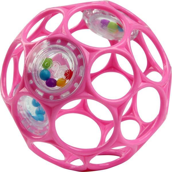 Oball Çıngıraklı Top Pink - Image 1